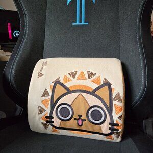 Secretlab Memory Foam Lumbar Pillow - Monster Hunter Felyne Palico